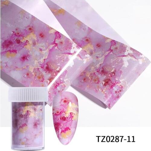 100/50x4cm Nail Art Transfer Sticker Marble Series Starry Sky Foils Paper Slide Nail Decals Stickers Decorations Accessories