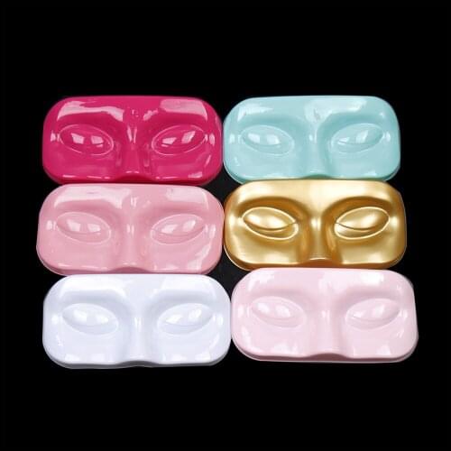 Eyelashes Face Tray 6 Colors 20/50/100pcs/lot for 25mm Mink Eyelash Natural Eye Lash