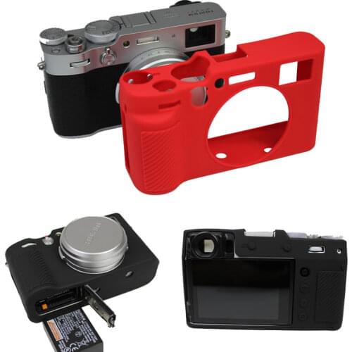 Portable Soft Silicone Case for Fuji Fujifilm X100V Protective Body Skin Rubber Camera Cover Shell