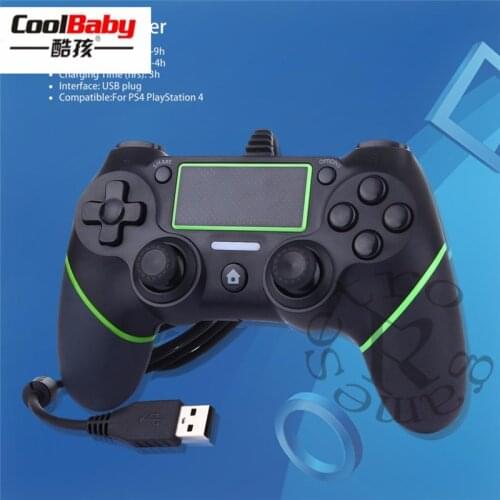 USB Wired Controller for Sony PS4 Playstation 4 2shock 4 Joystick Gamepads with 1.8M Cable and