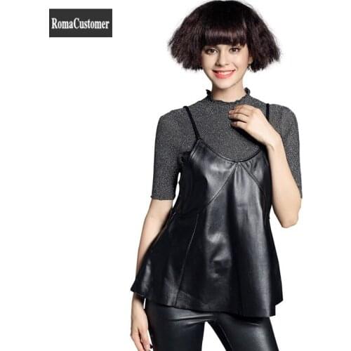 RomaCustomer Women's Leather Vests