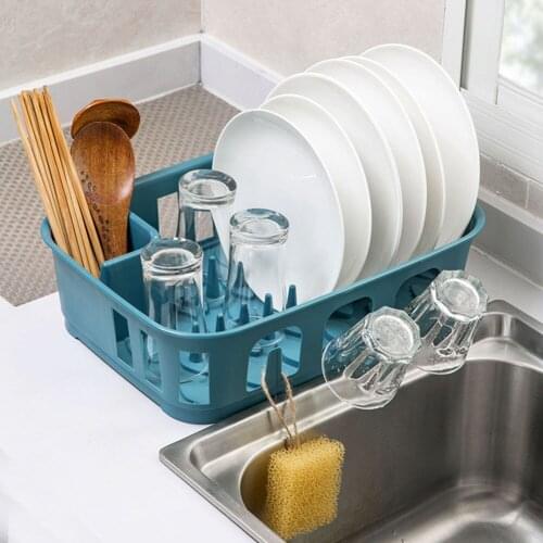 Foldable Dish Rack Kitchen Storage Holder Drainer Bowl Tableware Plate Drying Rack Kitchen Accessories Dinnerware Organizer