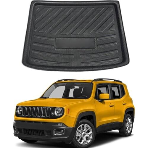 Tailored Car Rear Trunk Boot Liner Cargo Floor Mat Tray Protector Dog Pad For Jeep Renegade 2014 2015 2016 2017 2018 2019