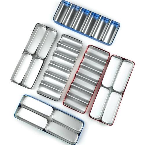 Dental Sterilizer Box Block Dental Burs H /K Files Holder Block Case Disinfection Endo Box