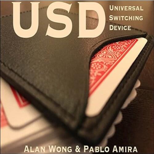 USD - Universal Switch Device Alan Wong Close Up Magic Street Mentalism Card Magic Tricks Illusion Fun Appear Vanish Magia