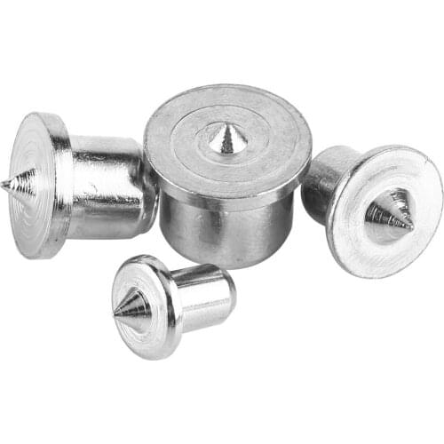 16pcs Dowel And Tenon Center Points Pin Wood 6mm/8mm/10mm/13mm Center Set A3 Steel Solid Hollow Dowel Centers