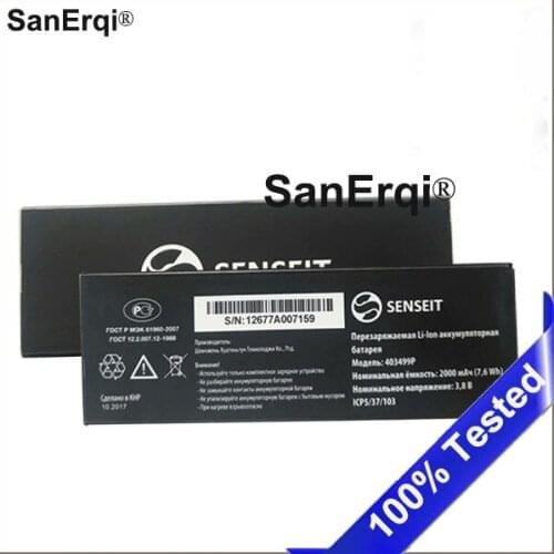 10pcs Battery For SENSEIT 403499P 2000mAh 403499P Battery For SENSEIT Phone