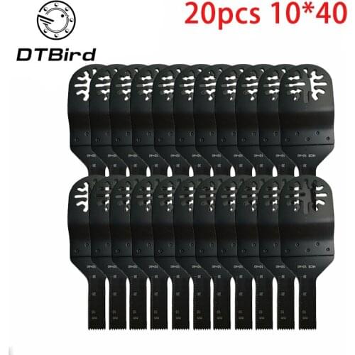 20pcs 10mm Standard Oscillating Multi Tool Saw Blades Accessories For Power Tools As Fein Multimaster,Dremel,with Export Quality