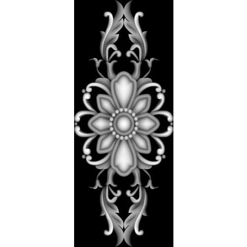 3D Model relief BMP format, router 3 axis engraving file furniture door cabinet pattern design (13) 3.75MB