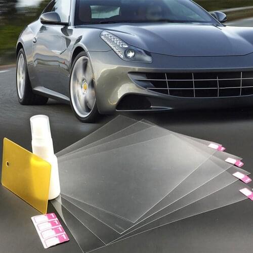 4x Car Vehicle Anti Fog Rain-proof Rear View Mirror Window Protective Decor Film