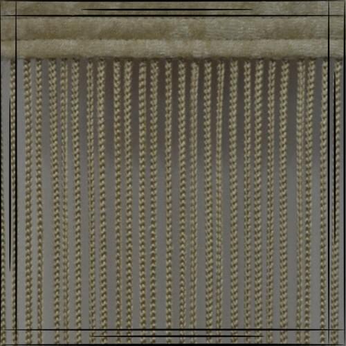 Gülpınar Curtain Beige Thick Chain Rope Curtain