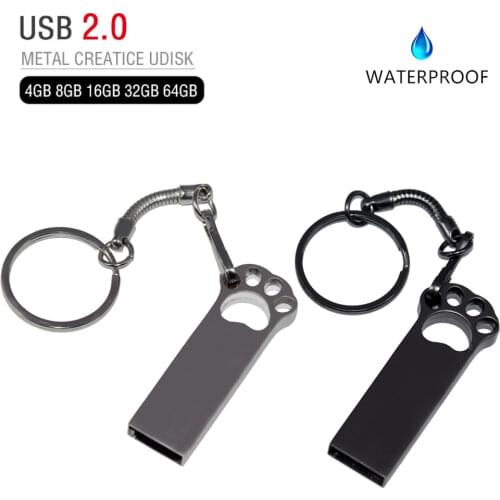 Chain metal USB 2.0 flash drive 8GB 16GB flash drive 32GB 64GB 128GB Personalise Pen Drive USB Memory Stick U disk Custom logo