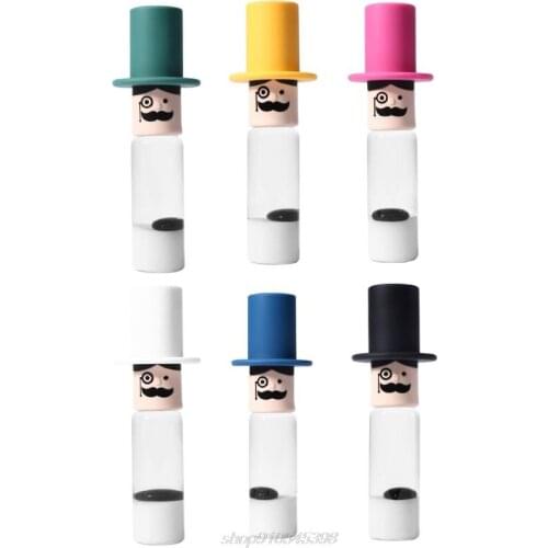 Cylindrical Ferrofluid in A Bottle Anti Stress Toys Magnetic Liquid Display Magnet Office Toy MY25 21 Dropshipping