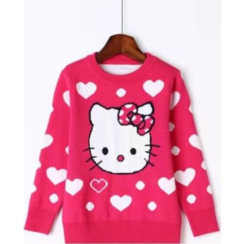 Свитера для мальчиков Hello Kitty China At AliExpress