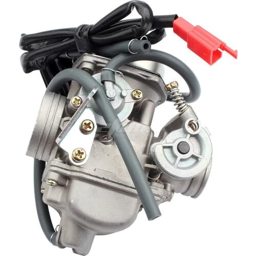 PD24J 125cc Scooter Carburetor Fit for Kymco GY6125 GY6 150 ATV Go-Kart Engine 152QMI 157QMJ 1P57QMJ Universal Motorcycle Carb