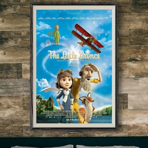 191 The Little Prince - Explore World 2015 Cartoon 217 Wall Silk Cloth Poster Art Decoration Gift