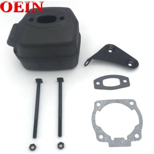 Muffler Bracket Support Gasket Kit Fit HUSQVARNA 55 50 51 55 Rancher 55 EU1 Chainsaw Parts OEM 501 76 88 01