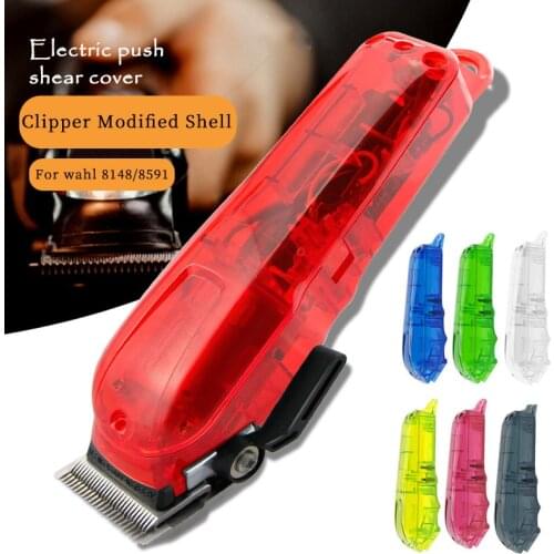 For Wahl 8148/8591 Barber Electric Clipper Cover Set Hair Cutter Modification Shell Salon Barbershop Trimmer Accessories