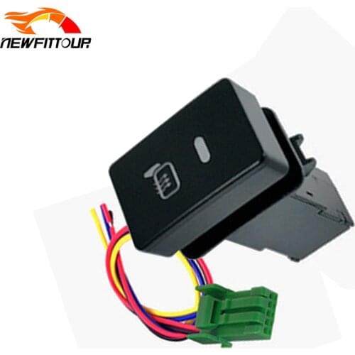 Car Rearview Mirror Heating Switch Button With Connection Wire For Honda Civic 2016 2017 2018 2019 2020 2021