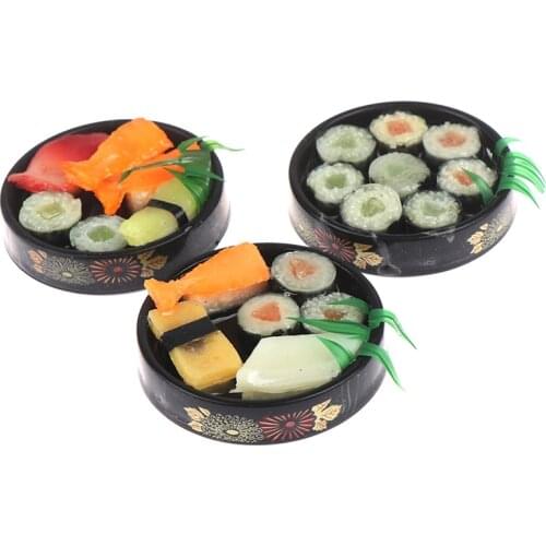 New Food Janpanese Sushi Rice Pretend Food Dollhouse Dollhouse Decor For Blyth Bjd Doll Kitchen Toy Dollhouse Miniature