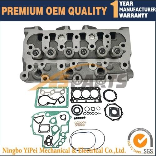 New Complete Cylinder Head + Gasket Kit For Kubota D722 D722EBH Engine B7300HSD B7400HSD