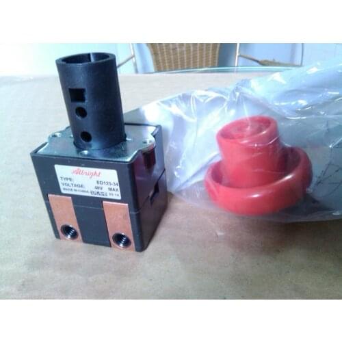 Original Albright ED125 ED125-34 48V 125A Emergency Disconnect Stop Switch For Electric Forklift Stacker Pallet Truck Golf Cart