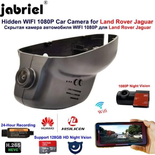 Jabriel 1080P Hidden WIFI dash camera car dvr for JAGUAR XF XJ XE XJL F-PACE Land Rover Freelander discovery Range Rover Evoque