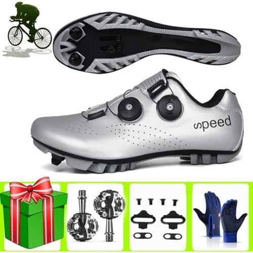 Sapatilha Ciclismo Mtb Mountain Bike Cycling Shoes Nylon Sole Self-locking Breathable Wear-resisting Bicycle Racing Bicicleta