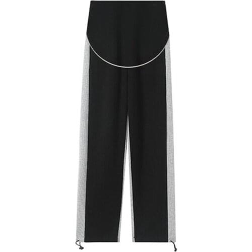 Pregnant womens pants wet moms loose broad leggings trousers spring and autumn