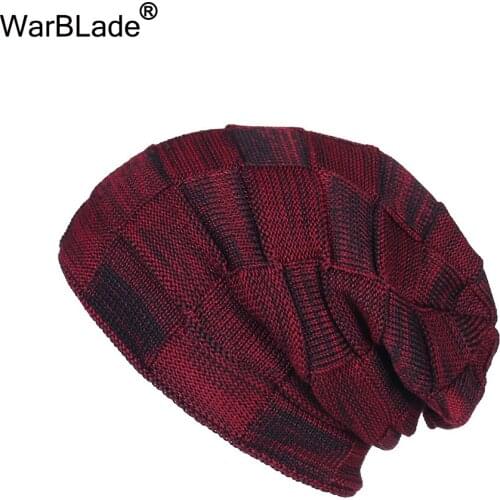 New Fashion Men Women Warm Snow Winter Casual Beanies Solid 6 Colors Favourite Knit Hat Cap Hip Hop Casual Male Bonnet WarBLade