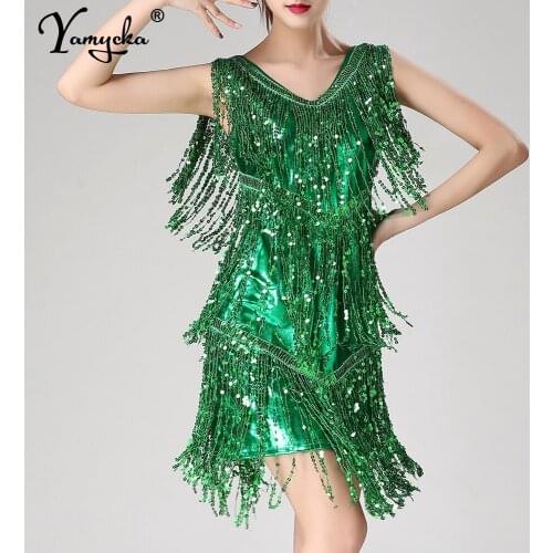 Sexy y2k vintage black green Sequin party Summer dress women mini prom dresses elegant wrap Latin Dance bodycon shirt dress 2021