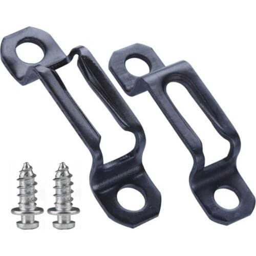 10set Furniture hidden connector cabinet Assembled parts Black screw Slide buckle fastener wardrobe combination Accessories