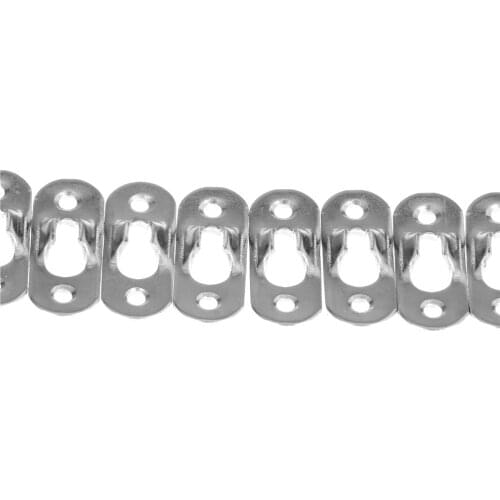 20pcs/lot Picture hangers Metal Keyhole Hanger Fasteners For Photo Frame Furniture Cabinet Sliver Hanger Picture Hooks 37*15mm