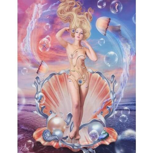 5d-diamond-painting Aphrodite Greek Goddess Full Square 5D DIY Diamond Embroidery pictures of rhinestones home decoration TY689