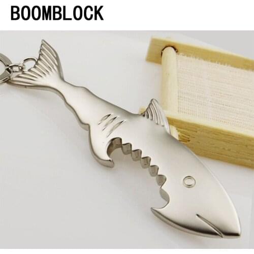 BOOMBLOCK Car Key Chain Beer Bottle Opener For VW Polo Golf 4 5 Passat Hyundai Tucson Solaris Ix35 Mitsubishi ASX Accessories