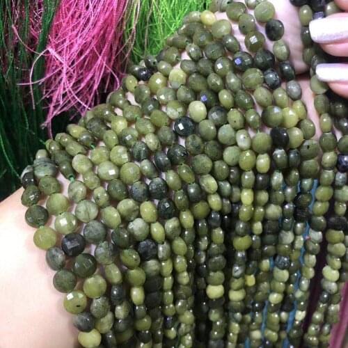 Natural Stone Beads Section Circular Punch Loose Beads For Jewelry Making DIY Necklace Bracelet Earrings Ring Anklet Accessory