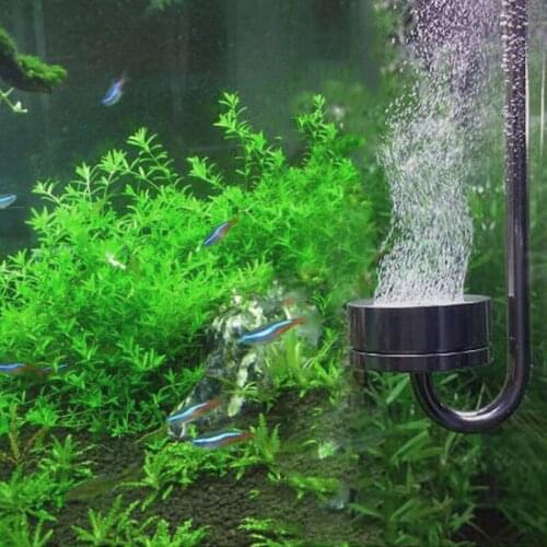 Aquarium Ultra Thin Stainless Steel CO2 Diffuser Excellent CO2 Dissolve Rate Retailsale
