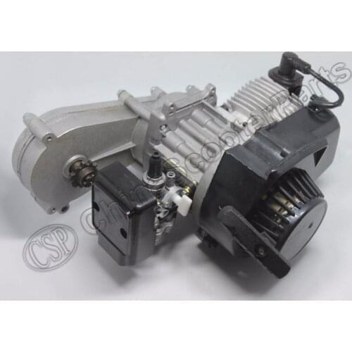 49CC Engine Plastic Pull E Start 13MM Carburetor Mini Moto Pocket ATV Quad Buggy Dirt Pit Bike