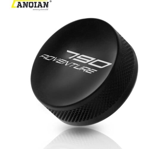 Motorcycle Rear Fluid Brake Master Cylinder Reservoir Cover For 790 ADVENTURE ADV. 790ADVENTURE R S 2019 2020 Water Tank Cap