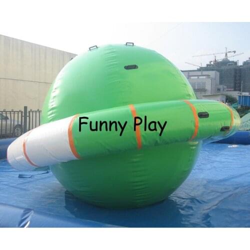 Inflatable water balance,inflatable boat Inflatable floating water game for Pool and Lake water gyro summer water park
