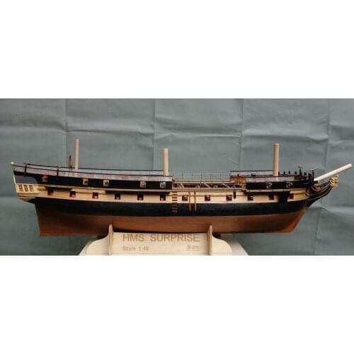 New version scale 1/48 Classic British warships wooden model kit HMS surprise ship model