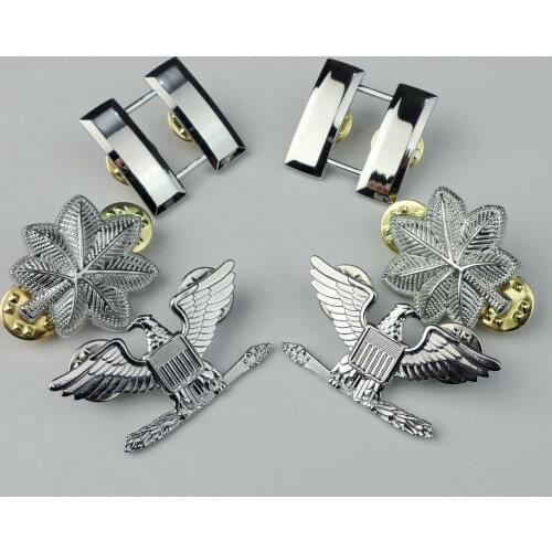 US Army officer rank insignia Captain Lieutenant Colonel Colonel Rank Badge Pin Military Store