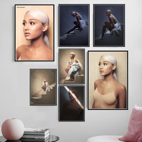 Ariana Grande Sweetener Girl Pop Star Posters And Prints Canvas Painting Wall Art Picture Nordic Decoration Home Decor Plakat