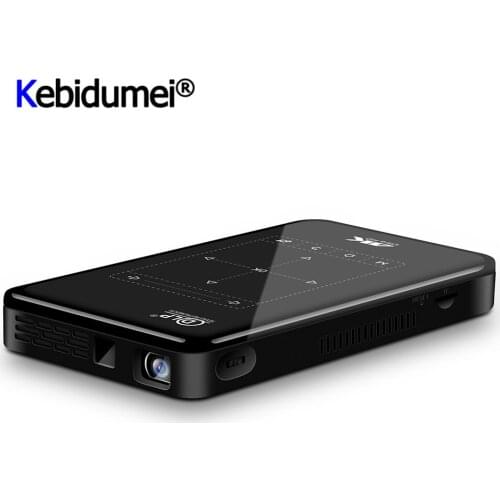 P09II Portable DLP Mini Projector Android 9.0 2.4G 5G WiFi Bluetooth Projector 4K HD IN Beamer Home Cinema LED Video Proyector