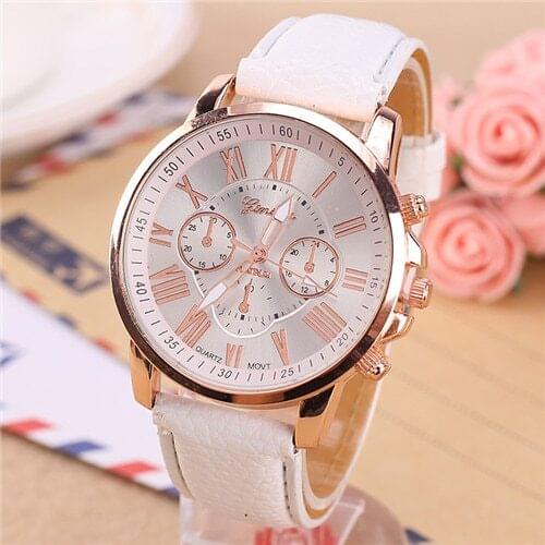 Luxury Brand Leather Quartz Watch Women Men Ladies Fashion Wrist Watch Wristwatches Clock relogio feminino masculino erkek kol s