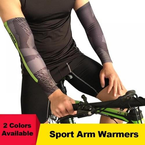Sports Arm Compression Sleeve Anti-Sunburn Sleeve Basketball Cycling Arm Warmer Volleyball Running Uv Protection Fitness Pads