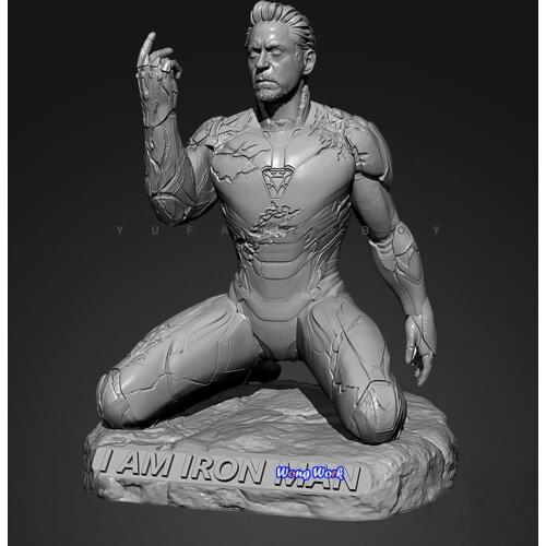 Wong Work Unpainted Resin 1/24 75MM Unassembled Garage Kits GK Model Kit Figure TD-2112