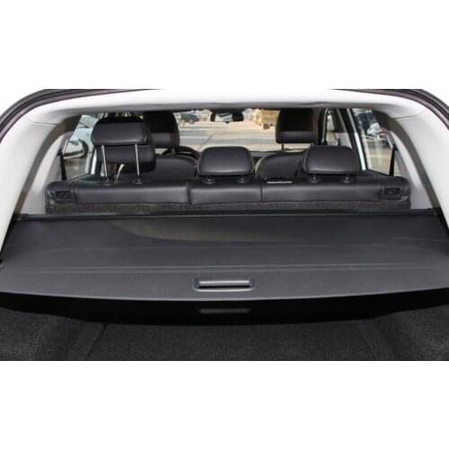 High quality Car Rear Trunk Security Shield Cargo Cover For Kia Carens 2007 2008 2009 2010 2011 2012 ( black, beige)