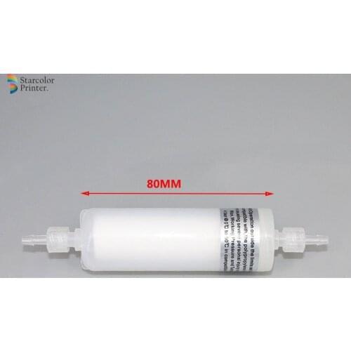 10PC Capsule ink filter 90mm long for solvent printer myjet allwin crystaljet witcolor gongzheng jhf vista xaar ricoh printhead