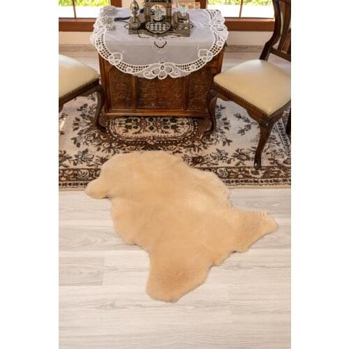 100% Natural Sheepskin Wool Carpets for Living Room Bedroom Area Rug Luxury Fur Warm Shaggy Carpet Super Soft Chair Cover Mat